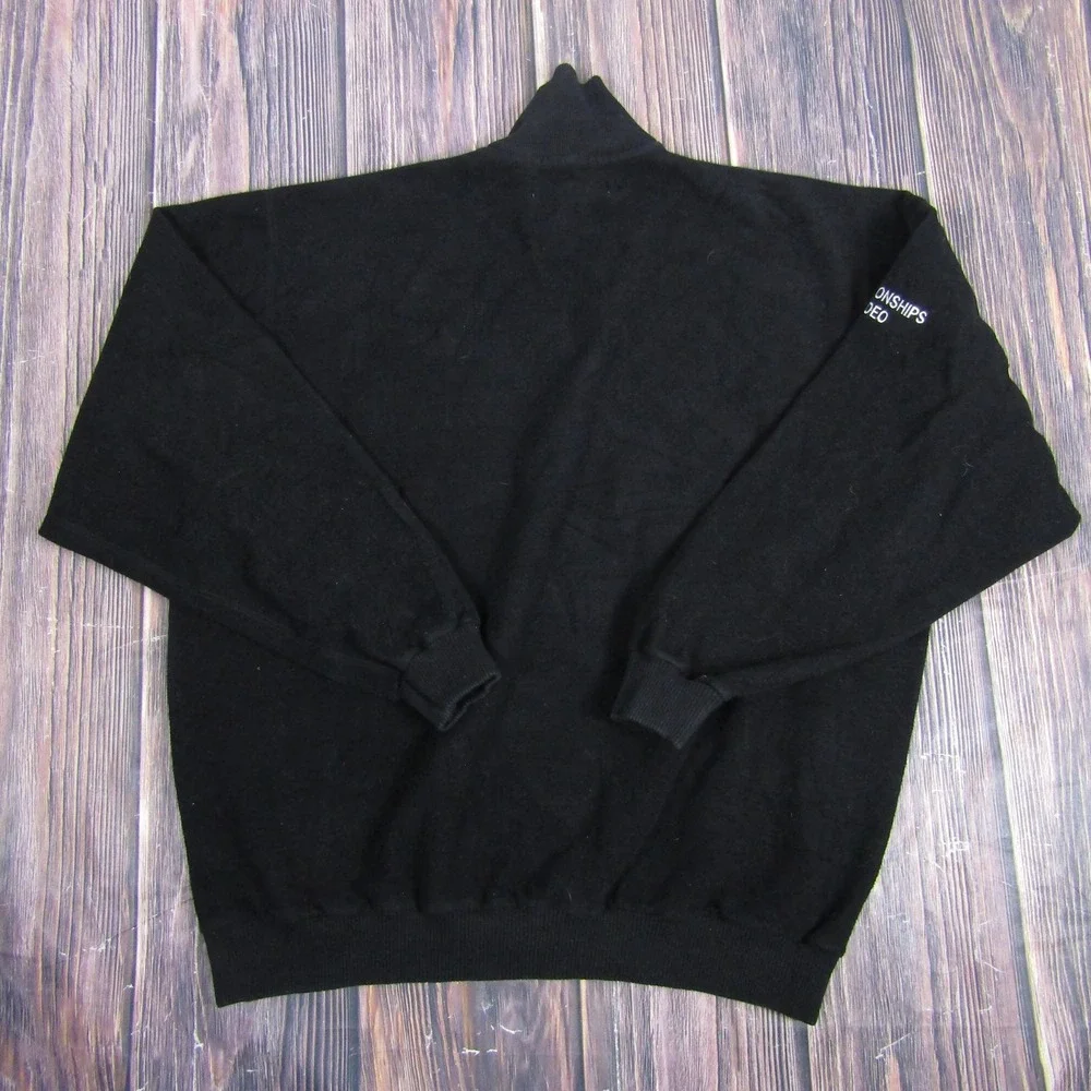 Vintage SDI Sweater Mens Medium World Championships 1999 Ski‎ Rodeo Pullover